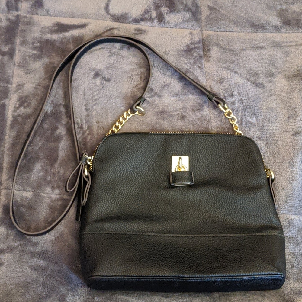 Black crossbody bag